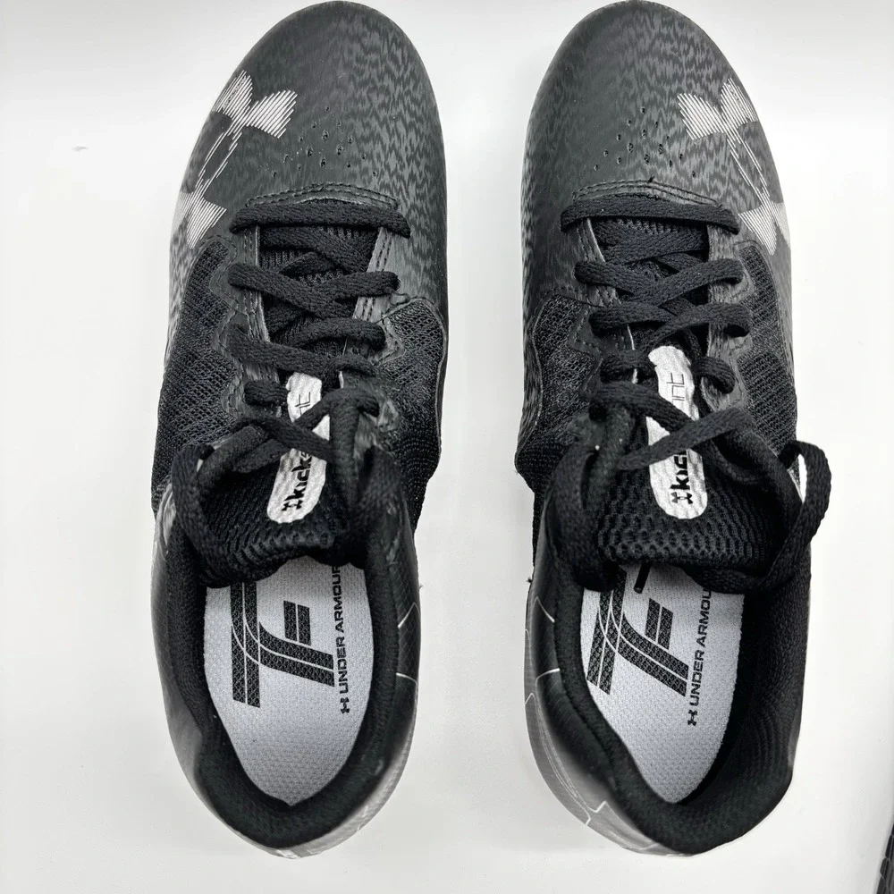 Under‎ Armour UA Kick Sprint 4 Black Size 9M 10.5W Sprinting Flexible